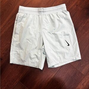 Nike Yoga Shorts, Unlined | Mint Green | Mens Small